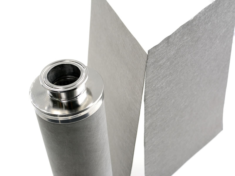 Sintered Stainless Steel Fiber Filter Cartridges